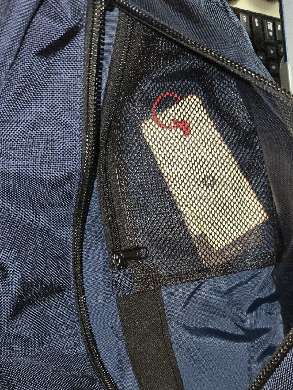 DSPTCH Navy Sling. Sleek Navy Men's Sling Backpack - Dsptch - Picture 5 of 7